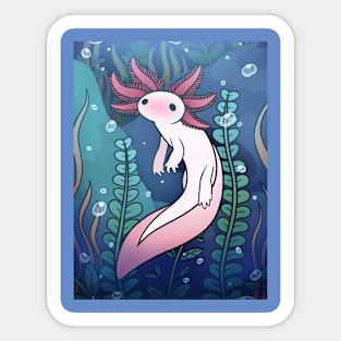 Axolotl (Night Mode) Sticker